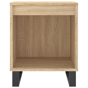 Κομοδίνο Sonoma Δρυς 40 x 35 x 50 εκ. από Επεξεργ. Ξύλο