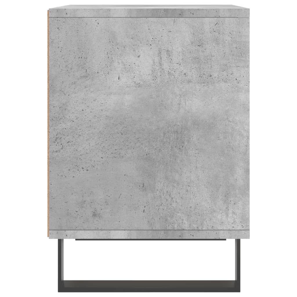 Κομοδίνο Γκρι Σκυροδέματος 40 x 35 x 50 εκ. από Επεξεργ. Ξύλο - Pakobazaar