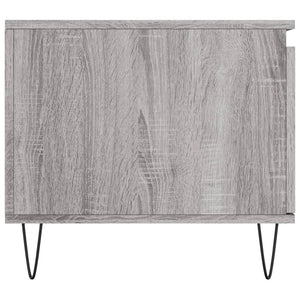 Τραπεζάκι Σαλονιού Γκρι Sonoma 100x50x45 εκ. Επεξεργασμένο Ξύλο