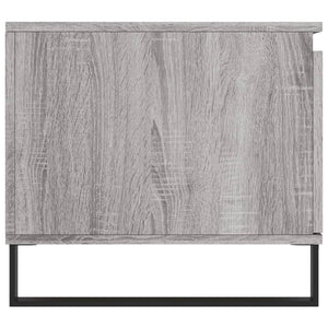 Τραπεζάκι Σαλονιού Γκρι Sonoma 100x50x45 εκ. Επεξεργασμένο Ξύλο