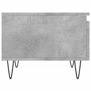Τραπεζάκι Σαλονιού Γκρι Σκυροδ. 50x46x35 εκ Επεξεργασμ. Ξύλο
