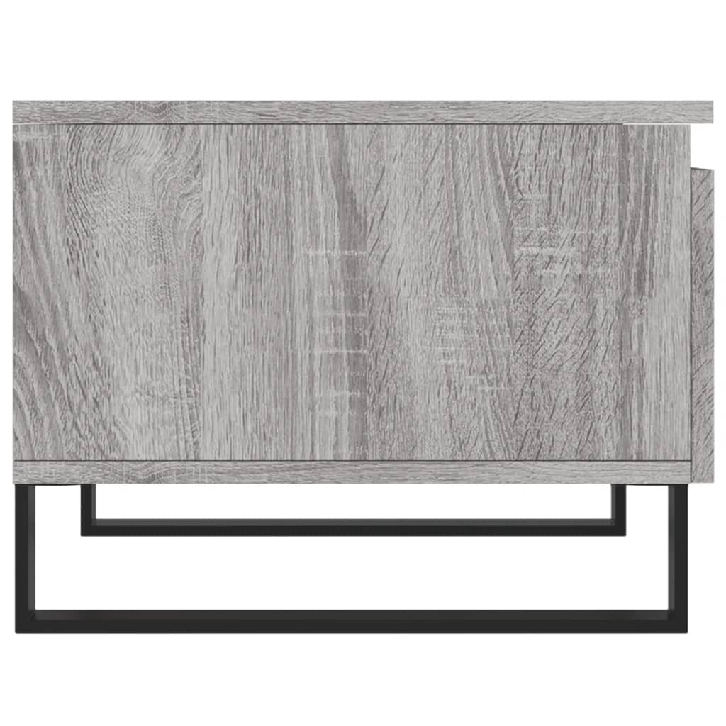 Τραπέζι Σαλονιού Γκρι Sonoma 50x46x35 εκ. Επεξεργασμένο Ξύλο
