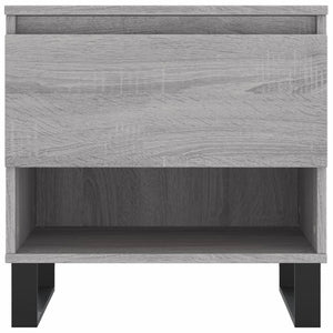 Τραπεζάκι Σαλονιού Γκρι Sonoma 50x46x50 εκ. Επεξεργασμένο Ξύλο