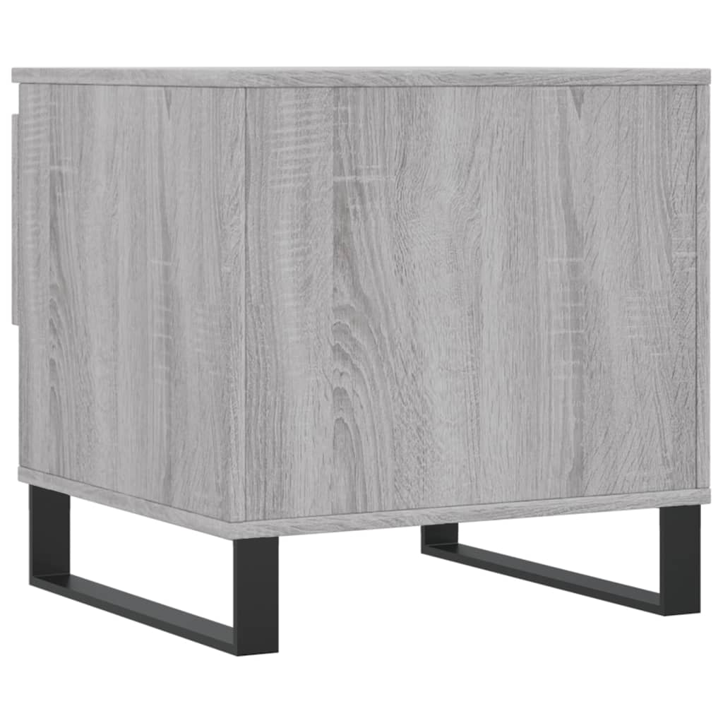Τραπεζάκι Σαλονιού Γκρι Sonoma 50x46x50 εκ. Επεξεργασμένο Ξύλο