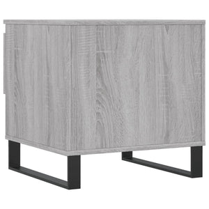 Τραπεζάκι Σαλονιού Γκρι Sonoma 50x46x50 εκ. Επεξεργασμένο Ξύλο