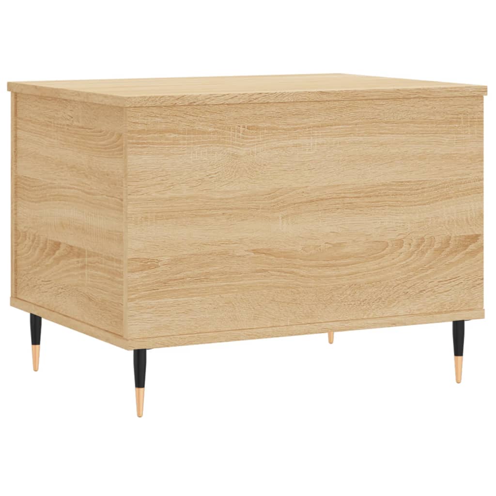Τραπεζάκι Σαλονιού Sonoma Δρυς 60x44,5x45εκ. Επεξεργασμένο Ξύλο - Pakobazaar