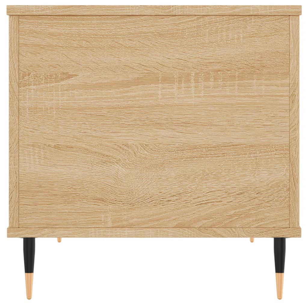 Τραπεζάκι Σαλονιού Sonoma Δρυς 60x44,5x45εκ. Επεξεργασμένο Ξύλο - Pakobazaar