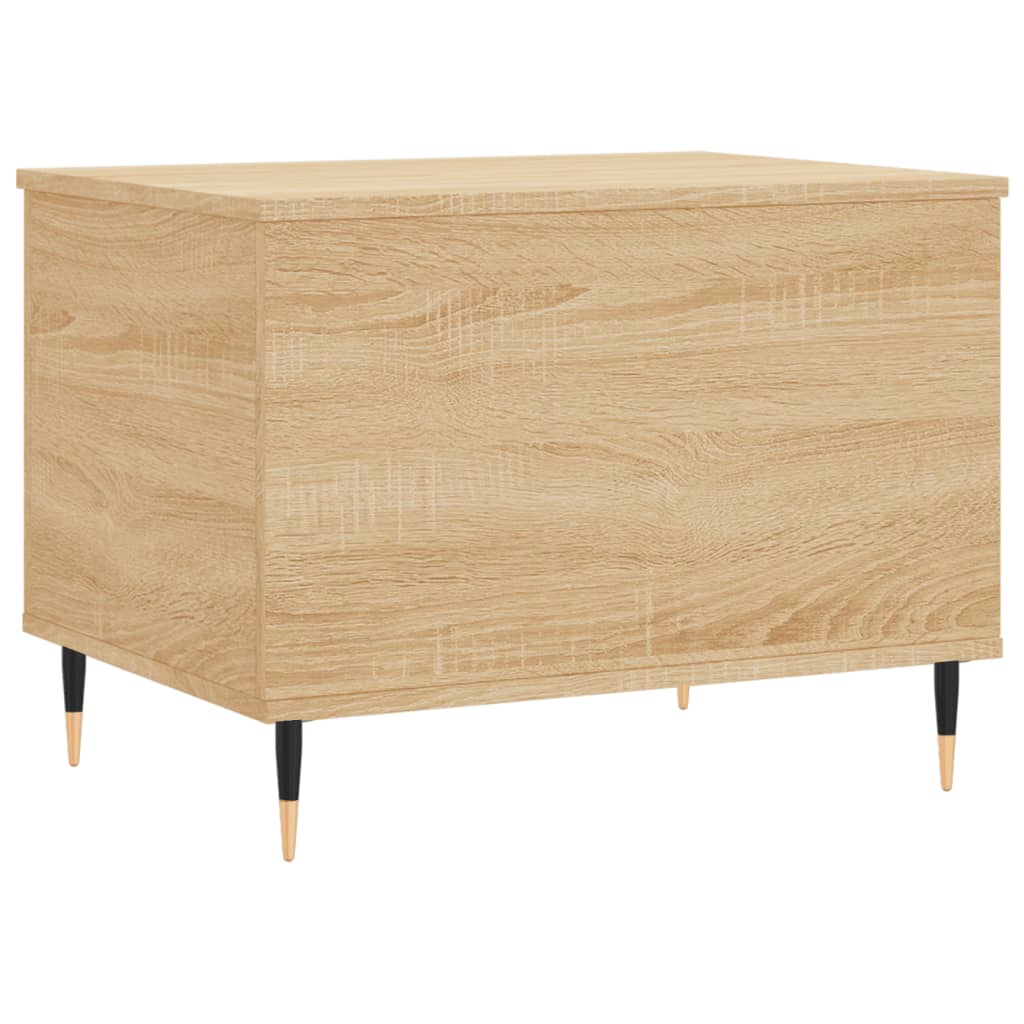 Τραπεζάκι Σαλονιού Sonoma Δρυς 60x44,5x45εκ. Επεξεργασμένο Ξύλο - Pakobazaar