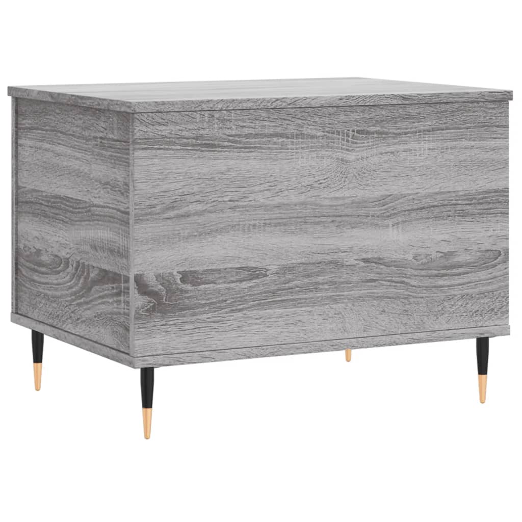 Τραπεζάκι Σαλονιού Γκρι Sonoma 60x44,5x45εκ. Επεξεργασμένο Ξύλο