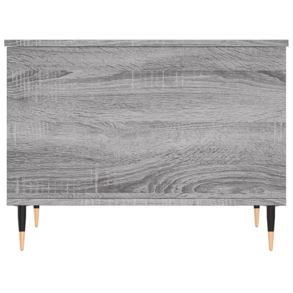 Τραπεζάκι Σαλονιού Γκρι Sonoma 60x44,5x45εκ. Επεξεργασμένο Ξύλο