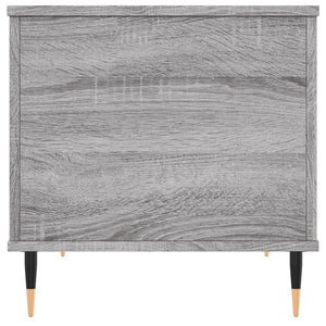 Τραπεζάκι Σαλονιού Γκρι Sonoma 60x44,5x45εκ. Επεξεργασμένο Ξύλο