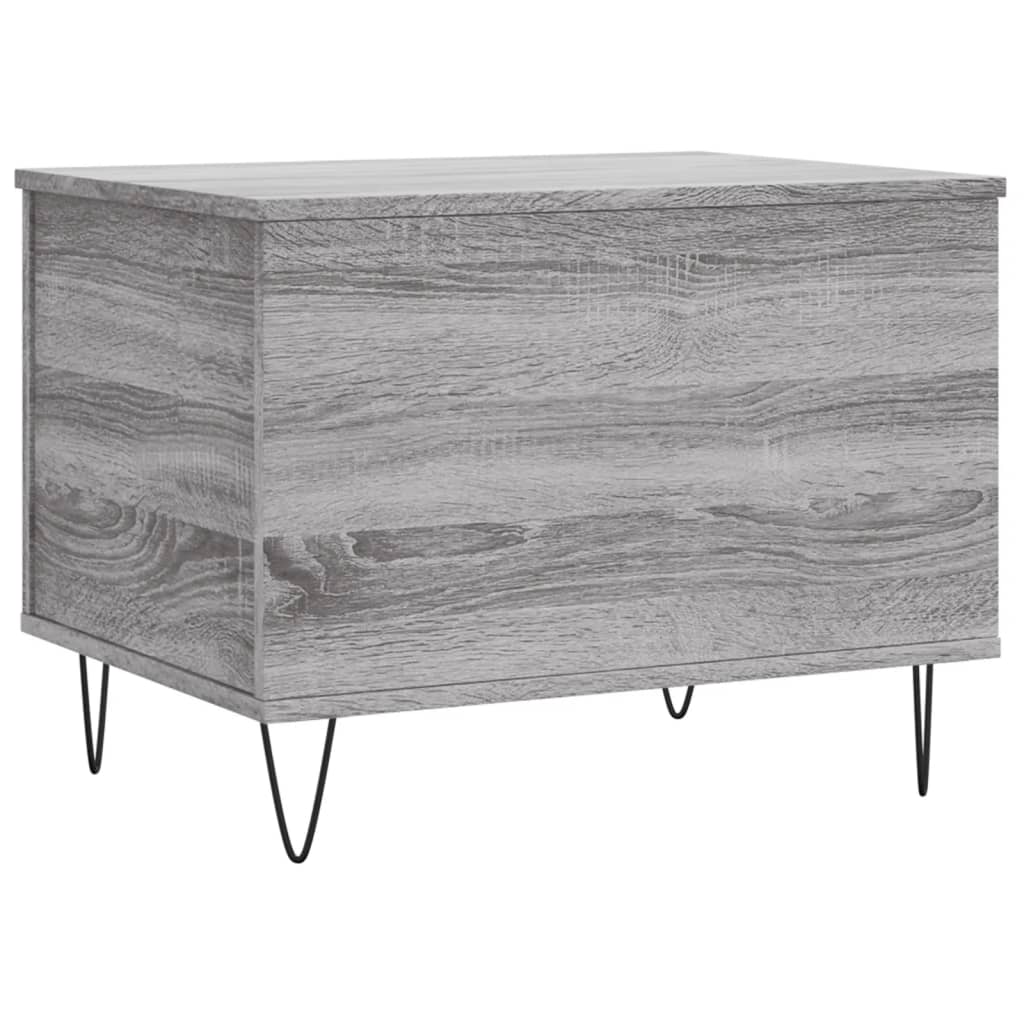 Τραπεζάκι Σαλονιού Γκρι Sonoma 60x44,5x45εκ. Επεξεργασμένο Ξύλο