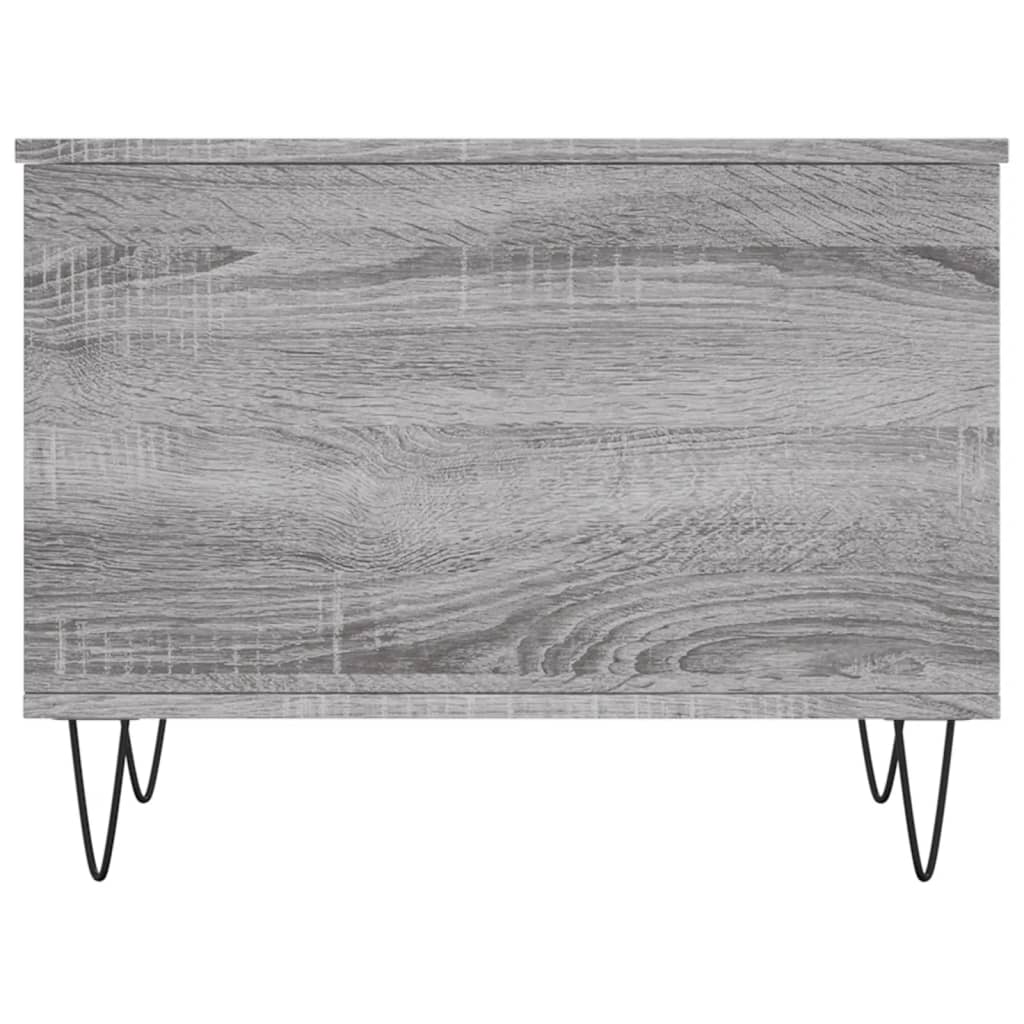 Τραπεζάκι Σαλονιού Γκρι Sonoma 60x44,5x45εκ. Επεξεργασμένο Ξύλο