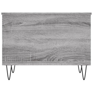 Τραπεζάκι Σαλονιού Γκρι Sonoma 60x44,5x45εκ. Επεξεργασμένο Ξύλο