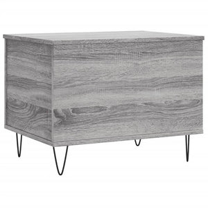 Τραπεζάκι Σαλονιού Γκρι Sonoma 60x44,5x45εκ. Επεξεργασμένο Ξύλο