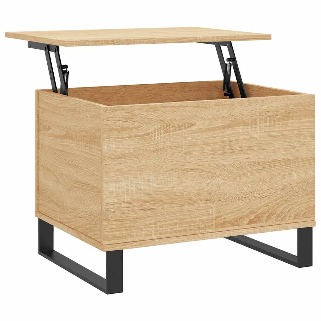 Τραπεζάκι Σαλονιού Sonoma Δρυς 60x44,5x45εκ. Επεξεργασμένο Ξύλο