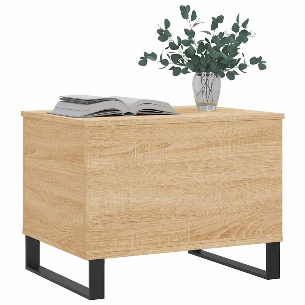 Τραπεζάκι Σαλονιού Sonoma Δρυς 60x44,5x45εκ. Επεξεργασμένο Ξύλο