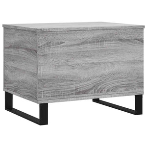Τραπεζάκι Σαλονιού Γκρι Sonoma 60x44,5x45εκ. Επεξεργασμένο Ξύλο