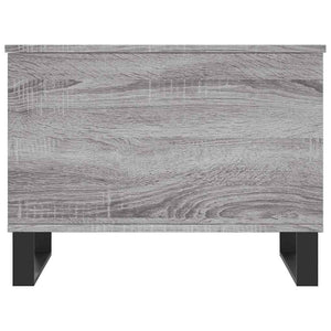 Τραπεζάκι Σαλονιού Γκρι Sonoma 60x44,5x45εκ. Επεξεργασμένο Ξύλο