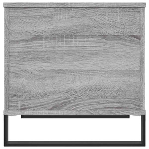 Τραπεζάκι Σαλονιού Γκρι Sonoma 60x44,5x45εκ. Επεξεργασμένο Ξύλο
