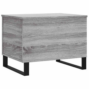 Τραπεζάκι Σαλονιού Γκρι Sonoma 60x44,5x45εκ. Επεξεργασμένο Ξύλο