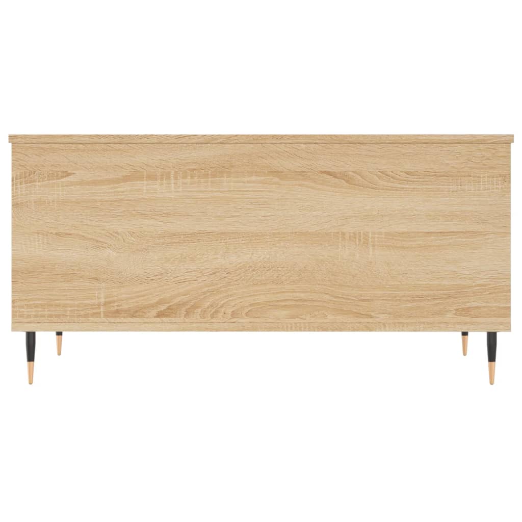 Τραπεζάκι Σαλονιού Sonoma Δρυς 90x44,5x45εκ. Επεξεργασμένο Ξύλο