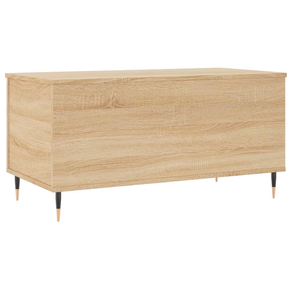 Τραπεζάκι Σαλονιού Sonoma Δρυς 90x44,5x45εκ. Επεξεργασμένο Ξύλο