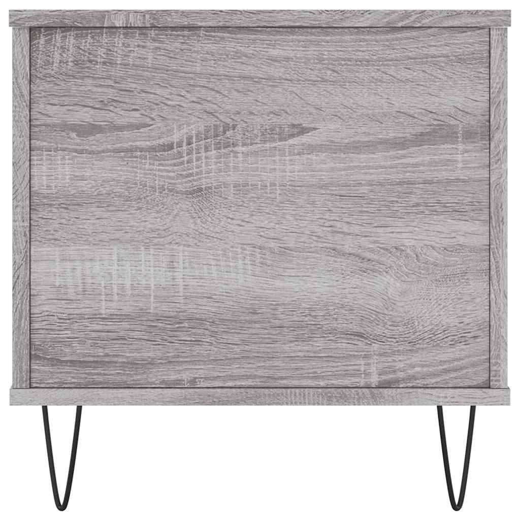 Τραπεζάκι Σαλονιού Γκρι Sonoma 90x44,5x45 εκ.Επεξεργασμένο Ξύλο