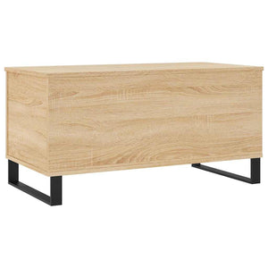 Τραπεζάκι Σαλονιού Sonoma Δρυς 90x44,5x45εκ. Επεξεργασμένο Ξύλο - Pakobazaar