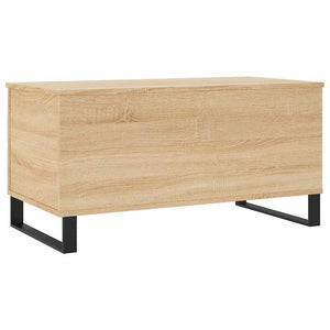 Τραπεζάκι Σαλονιού Sonoma Δρυς 90x44,5x45εκ. Επεξεργασμένο Ξύλο - Pakobazaar