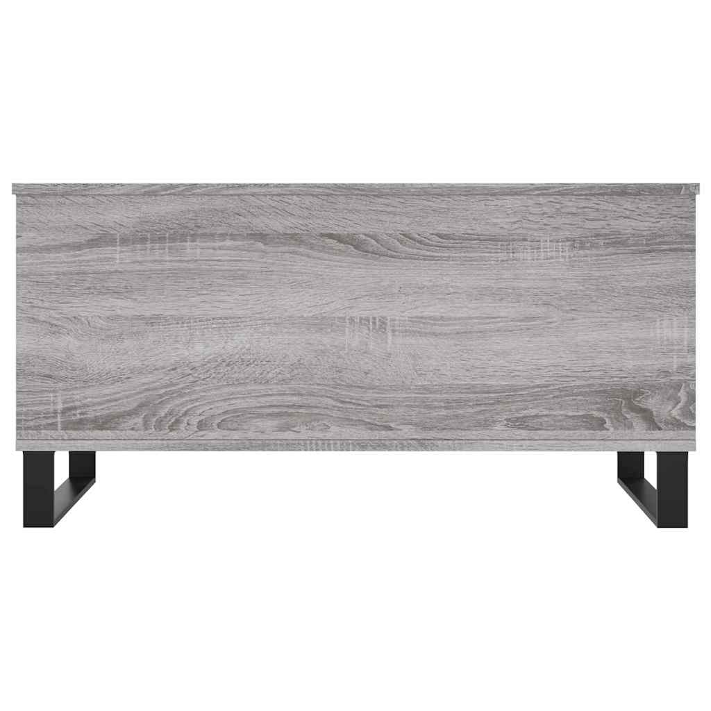 Τραπεζάκι Σαλονιού Γκρι Sonoma 90x44,5x45 εκ.Επεξεργασμένο Ξύλο