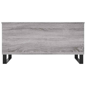 Τραπεζάκι Σαλονιού Γκρι Sonoma 90x44,5x45 εκ.Επεξεργασμένο Ξύλο
