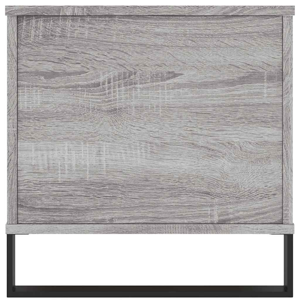 Τραπεζάκι Σαλονιού Γκρι Sonoma 90x44,5x45 εκ.Επεξεργασμένο Ξύλο