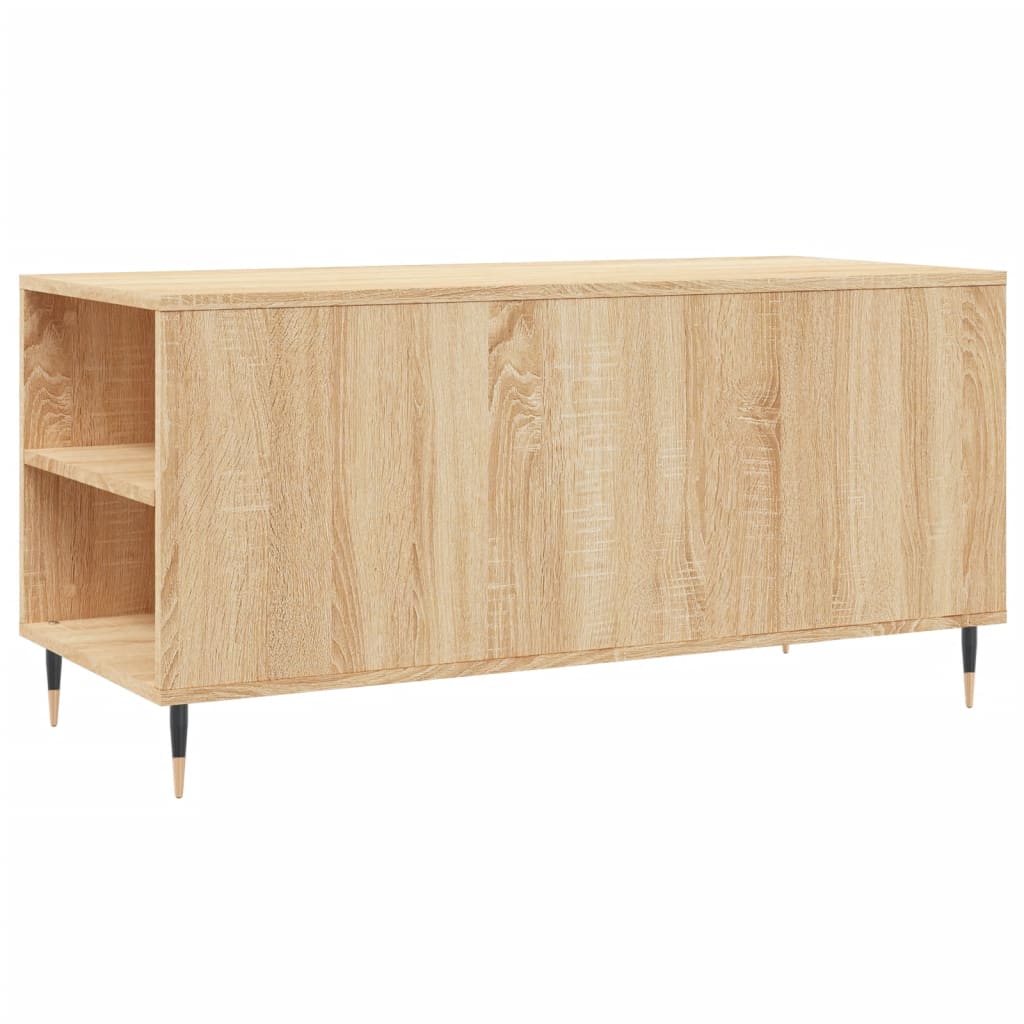 Τραπεζάκι Σαλονιού Sonoma Δρυς 102x44,5x50 εκ. Επεξεργ. Ξύλο
