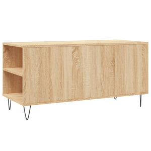 Τραπεζάκι Σαλονιού Sonoma Δρυς 102x44,5x50 εκ. Επεξεργ. Ξύλο