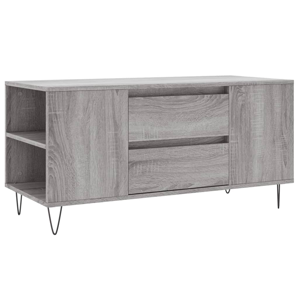 Τραπεζάκι Σαλονιού Γκρι Sonoma 102x44,5x50 εκ.