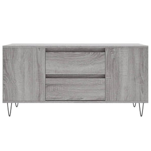Τραπεζάκι Σαλονιού Γκρι Sonoma 102x44,5x50 εκ.