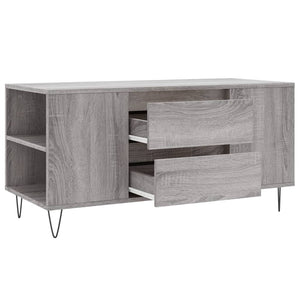 Τραπεζάκι Σαλονιού Γκρι Sonoma 102x44,5x50 εκ.