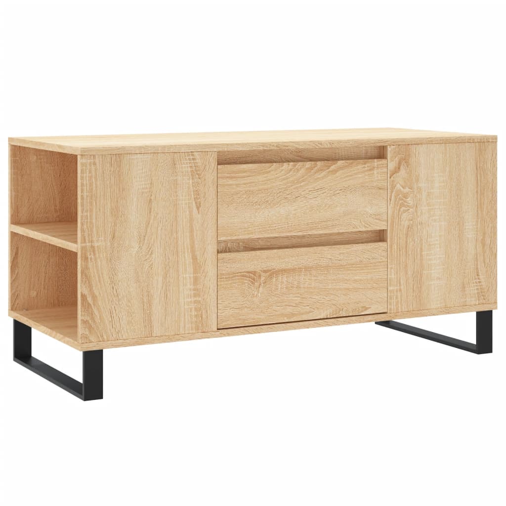 Τραπεζάκι Σαλονιού Sonoma Δρυς 102x44,5x50 εκ. Επεξεργ. Ξύλο