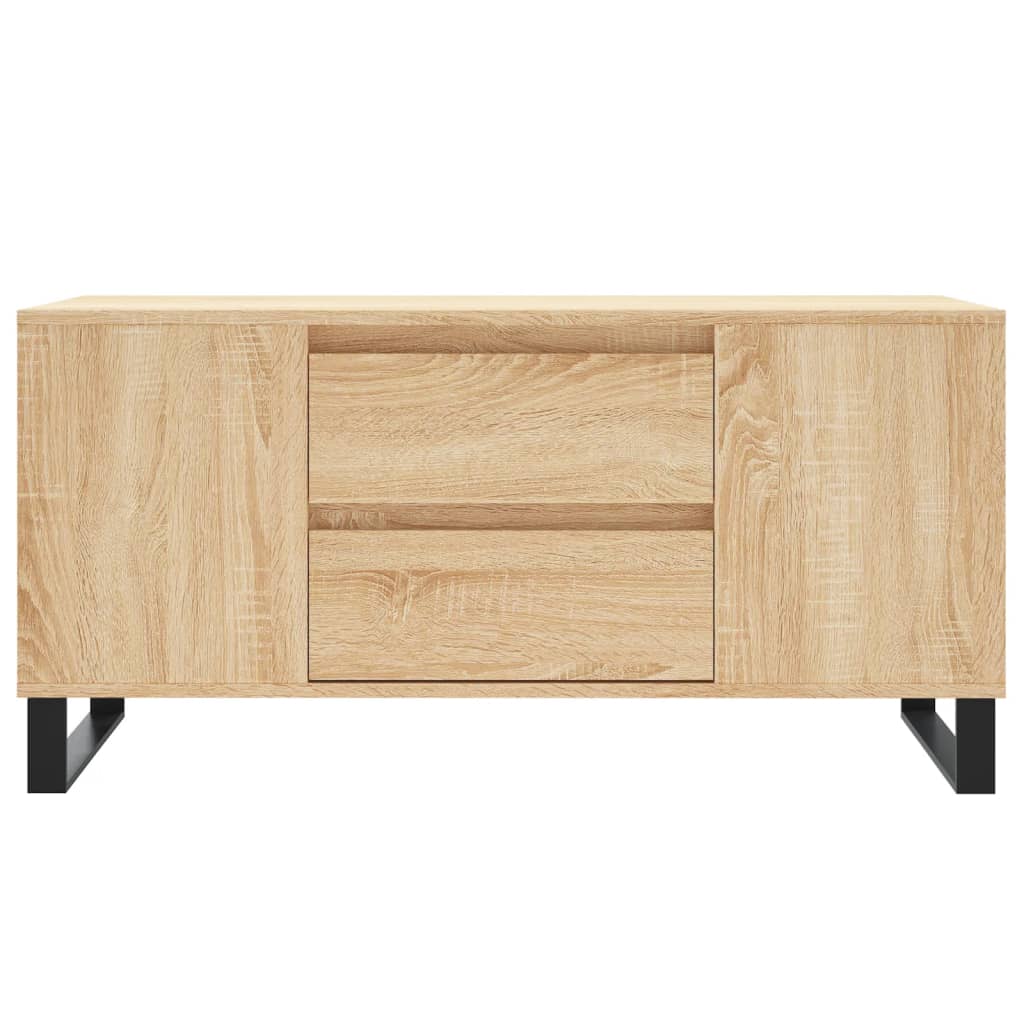 Τραπεζάκι Σαλονιού Sonoma Δρυς 102x44,5x50 εκ. Επεξεργ. Ξύλο
