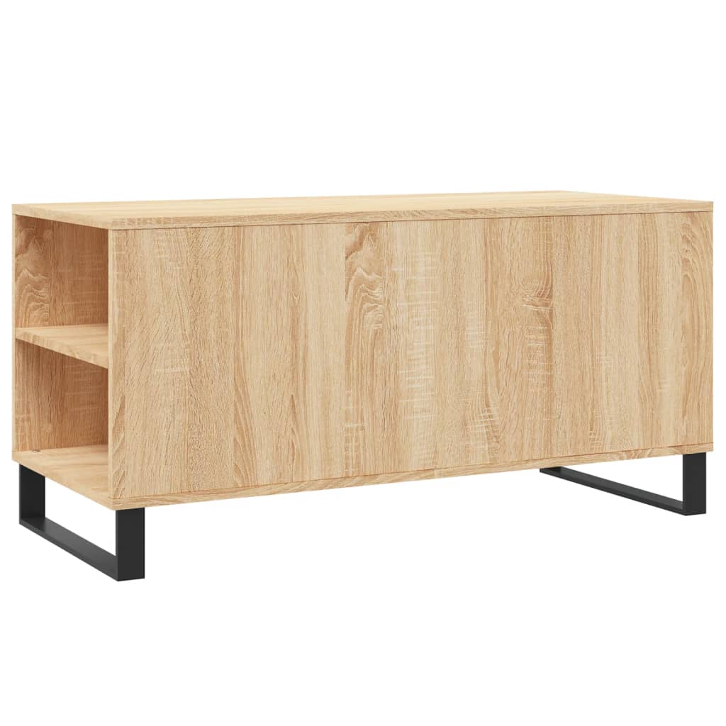 Τραπεζάκι Σαλονιού Sonoma Δρυς 102x44,5x50 εκ. Επεξεργ. Ξύλο