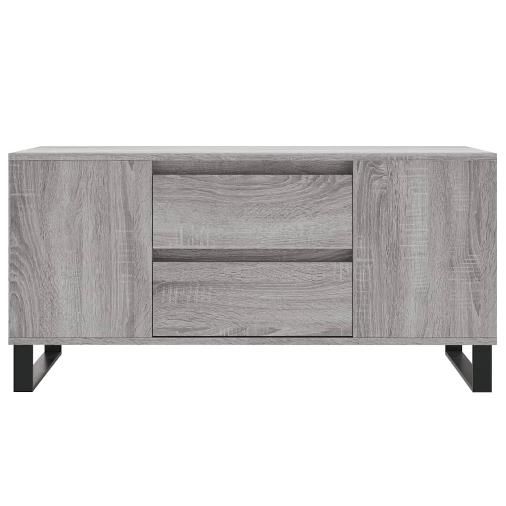 Τραπεζάκι Σαλονιού Γκρι Sonoma 102x44,5x50 εκ.
