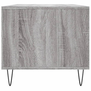 Τραπεζάκι Σαλονιού Γκρι Sonoma 90x49x45 εκ.Επεξεργασμένο Ξύλο - Pakobazaar