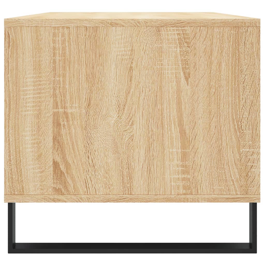 Τραπεζάκι Σαλονιού Sonoma Δρυς 90x49x45 εκ. Επεξεργασμένο Ξύλο