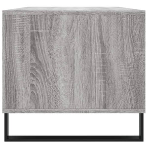 Τραπεζάκι Σαλονιού Γκρι Sonoma 90x49x45 εκ.Επεξεργασμένο Ξύλο - Pakobazaar