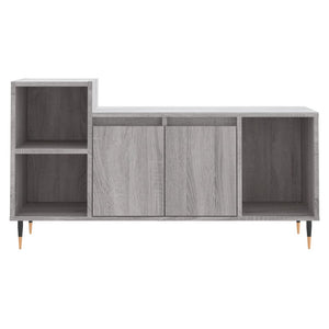 Έπιπλο Τηλεόρασης Γκρι Sonoma 100x35x55 εκ. από Επεξεργ. Ξύλο