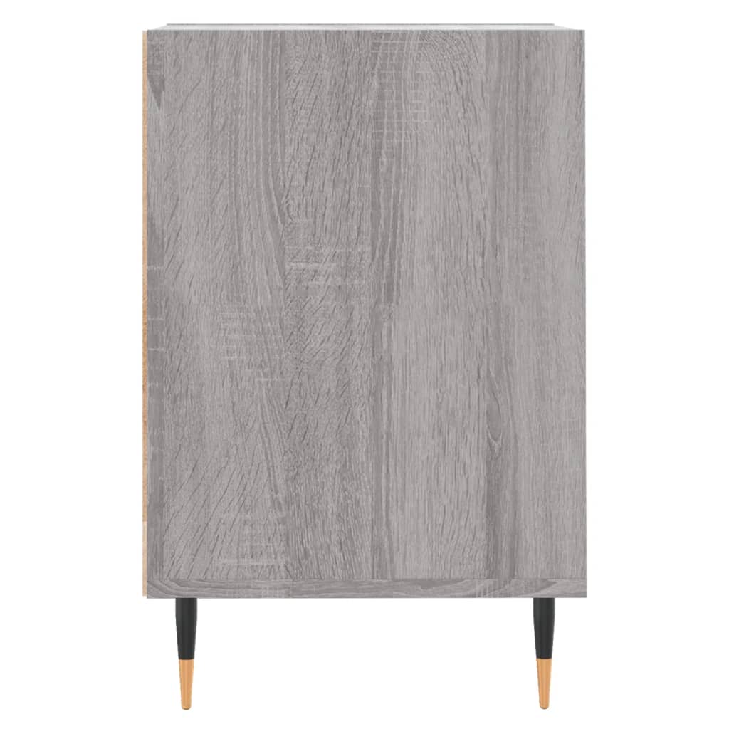 Έπιπλο Τηλεόρασης Γκρι Sonoma 100x35x55 εκ. από Επεξεργ. Ξύλο