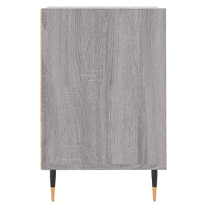 Έπιπλο Τηλεόρασης Γκρι Sonoma 100x35x55 εκ. από Επεξεργ. Ξύλο