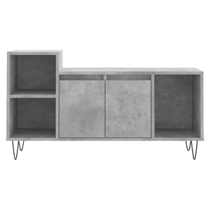 Έπιπλο Τηλεόρασης Γκρι Σκυρ. 100x35x55 εκ. Επεξ. Ξύλο