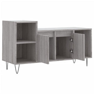 Έπιπλο Τηλεόρασης Γκρι Sonoma 100x35x55 εκ. από Επεξεργ. Ξύλο